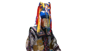 Příklad vystřižené masky