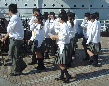 Ilustrační obrázek, školní uniforma