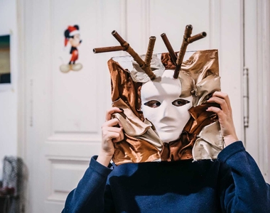 Tvorba masky, foto: Terezie Fojtová